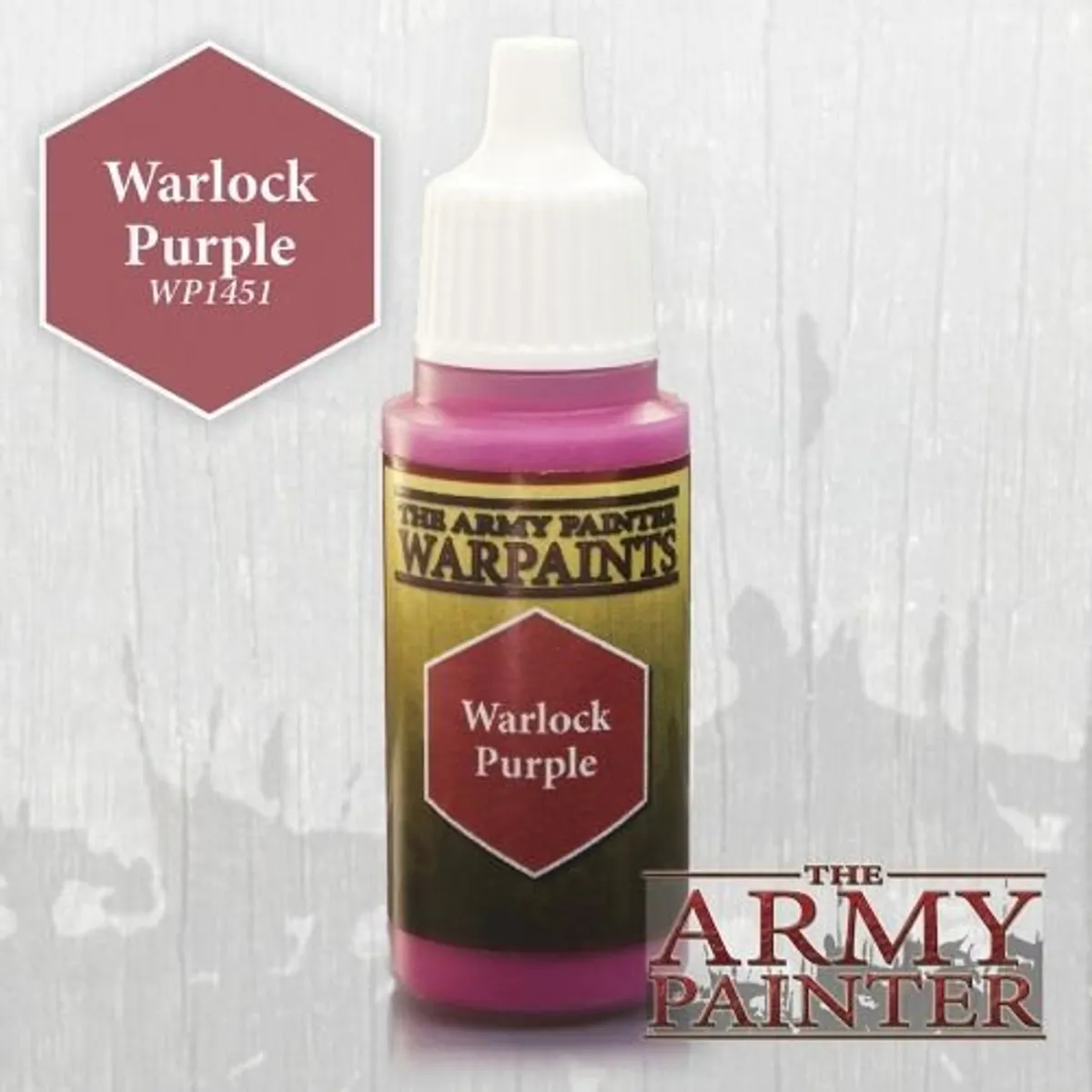 Army Painter Warpaints: Acrylics - Warlock Purple - WP1451