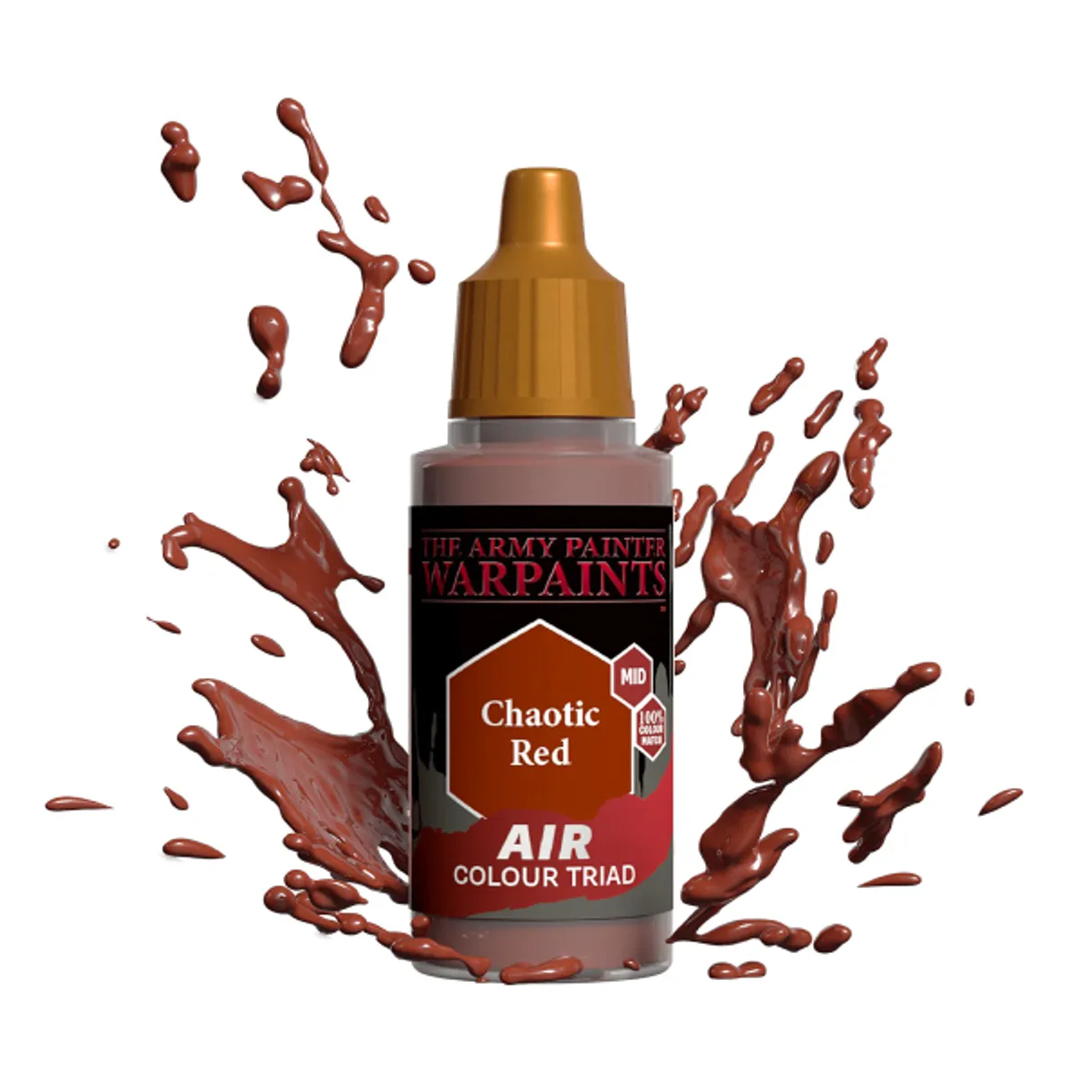 Army Painter Warpaints: Air Acrylics - Chaotic Red - AW1142