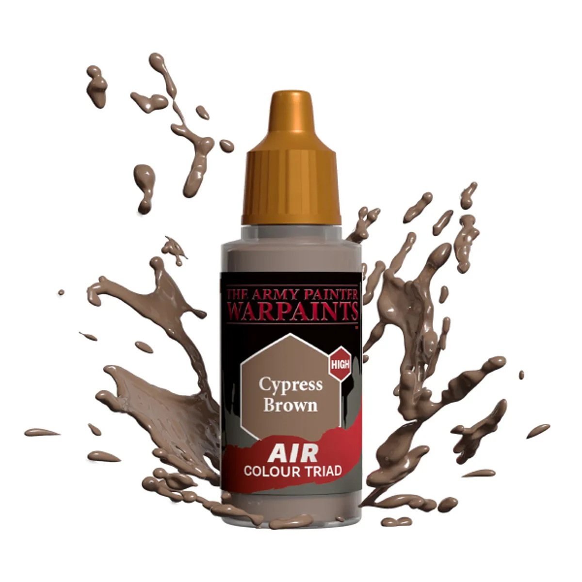 Army Painter Warpaints: Air Acrylics - Cypress Brown - AW4124