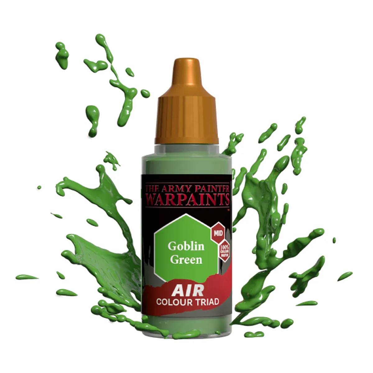 Army Painter Warpaints: Air Acrylics - Goblin Green - AW1109