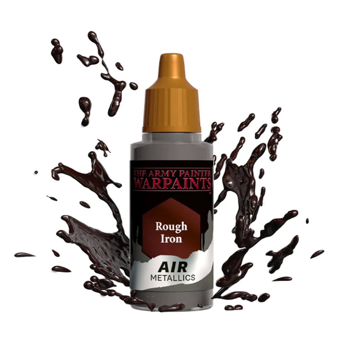 Army Painter Warpaints: Air Metallics - Rough Iron - AW1468