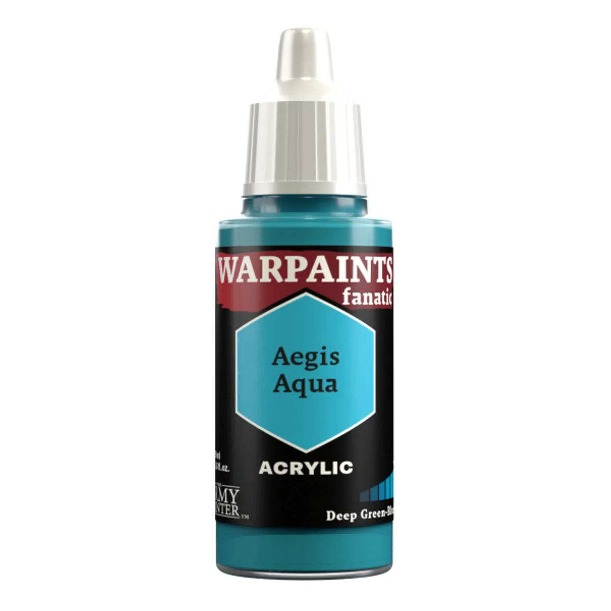 Army Painter Warpaints Fanatic: Acrylics - Aegis Aqua - WP3036