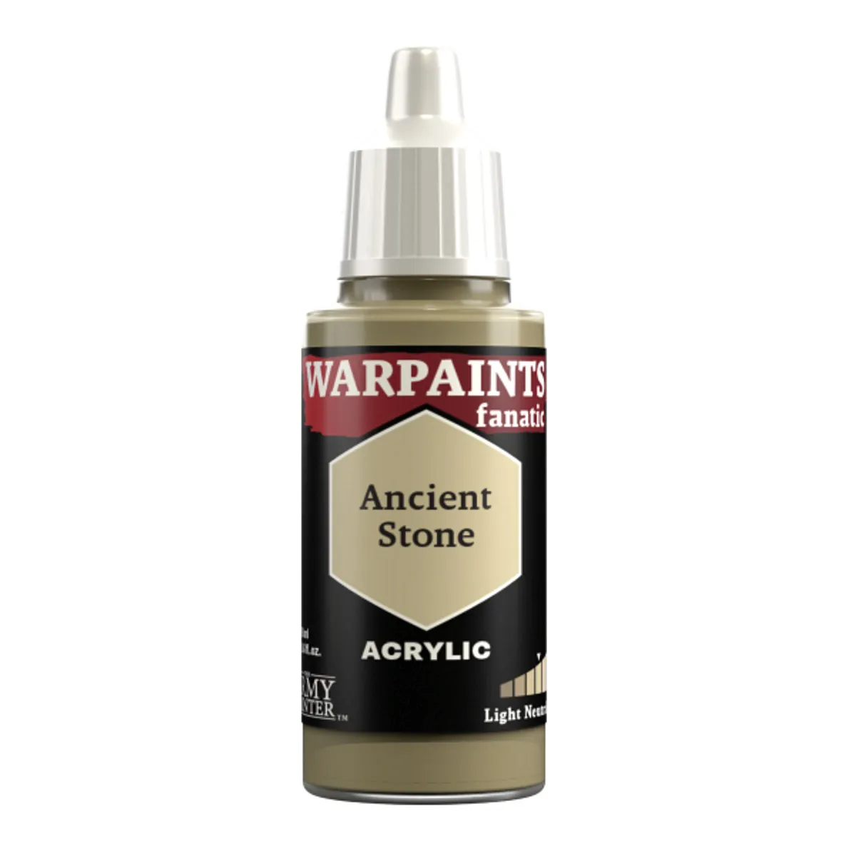 Army Painter Warpaints Fanatic: Acrylics - Ancient Stone - WP3088