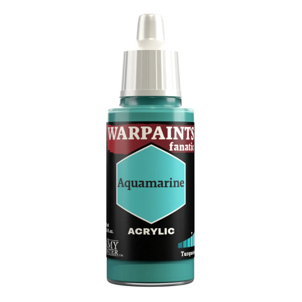 Army Painter Warpaints Fanatic: Acrylics - Aquamarine - WP3040