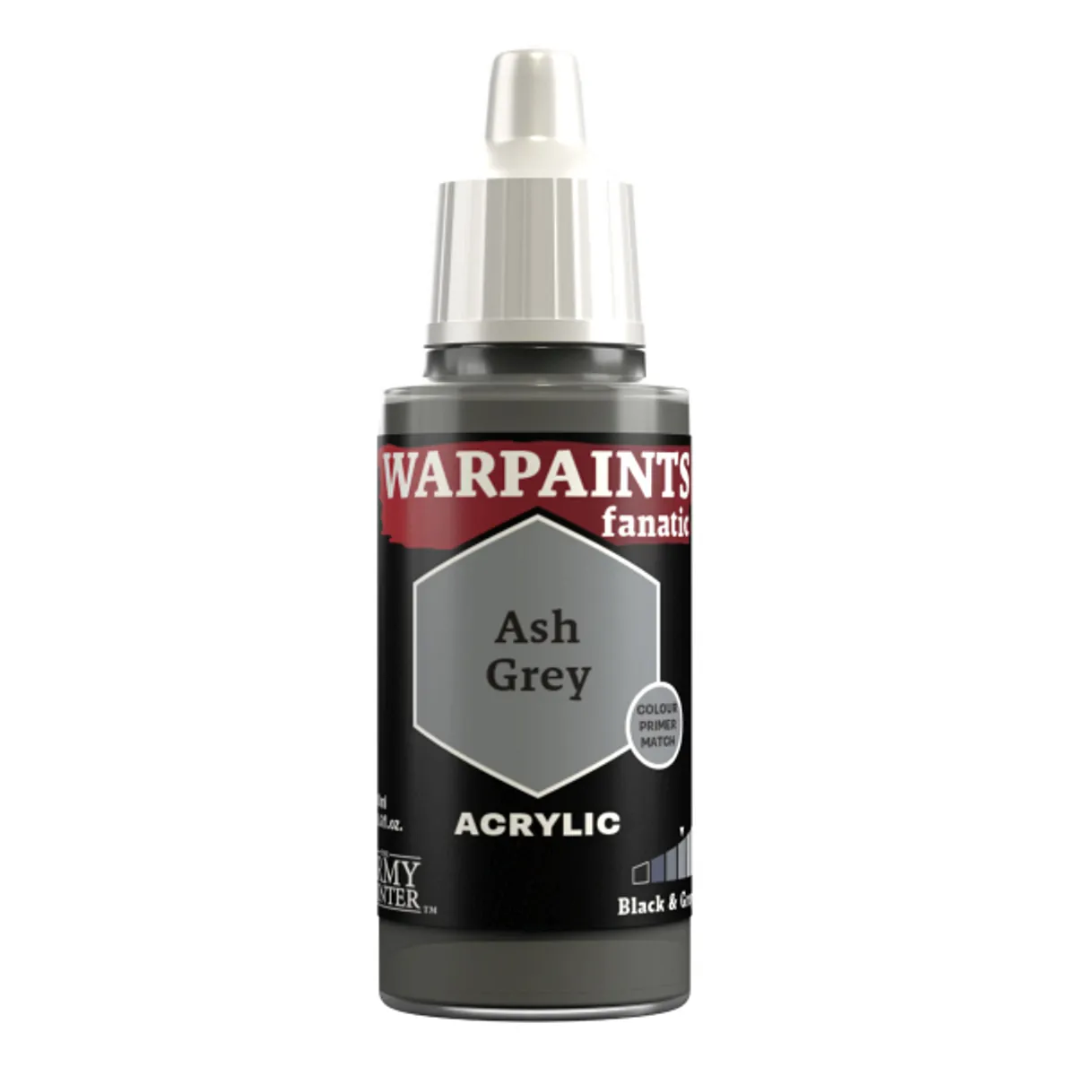 Army Painter Warpaints Fanatic: Acrylics - Ash Grey - WP3004