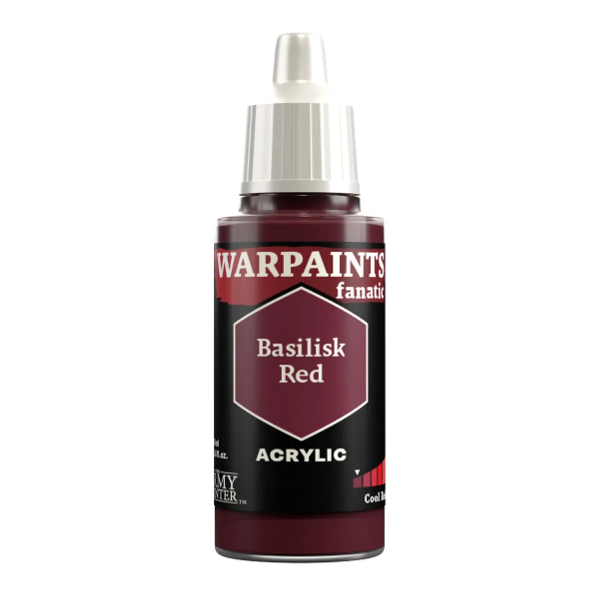 Army Painter Warpaints Fanatic: Acrylics - Basilisk Red - WP3115