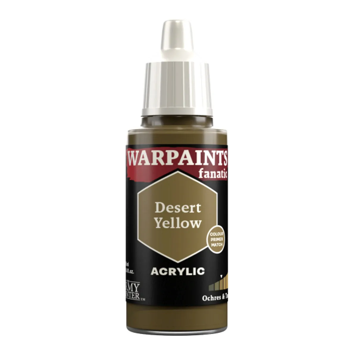 Army Painter Warpaints Fanatic: Acrylics - Desert Yellow - WP3081