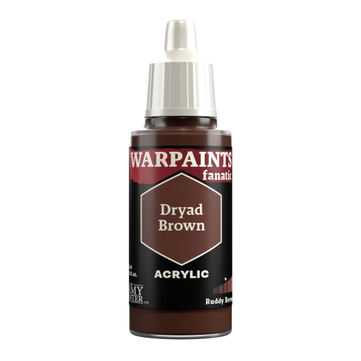 Army Painter Warpaints Fanatic: Acrylics - Dryad Brown - WP3111