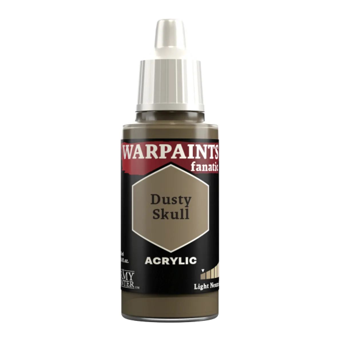 Army Painter Warpaints Fanatic: Acrylics - Dusty Skull - WP3085