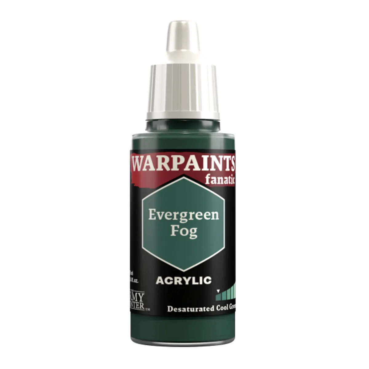 Army Painter Warpaints Fanatic: Acrylics - Evergreen Fog - WP3061