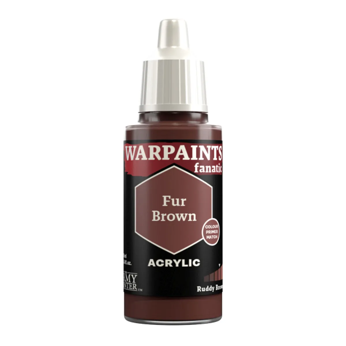 Army Painter Warpaints Fanatic: Acrylics - Fur Brown - WP3112