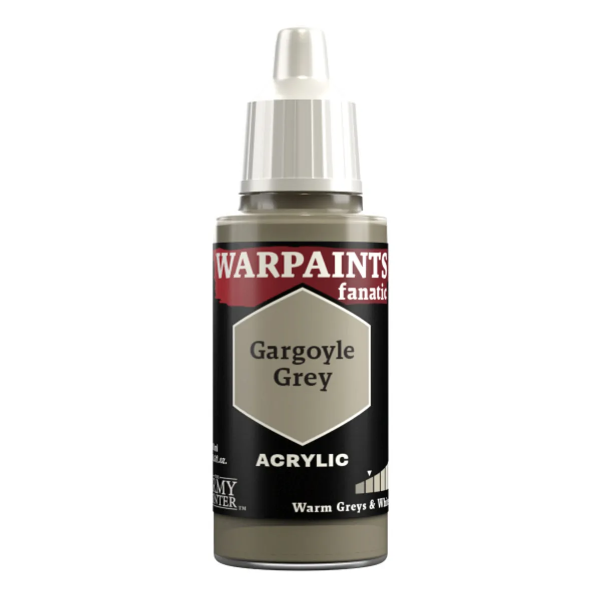 Army Painter Warpaints Fanatic: Acrylics - Gargoyle Grey - WP3008