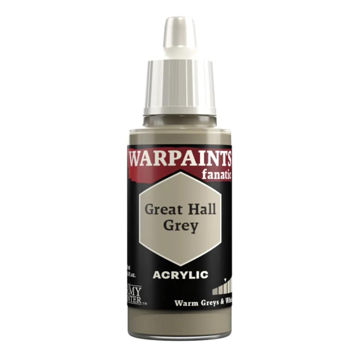 Army Painter Warpaints Fanatic: Acrylics - Great Hall Grey - WP3009