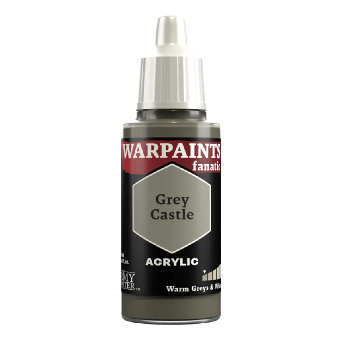 Army Painter Warpaints Fanatic: Acrylics - Grey Castle - WP3007