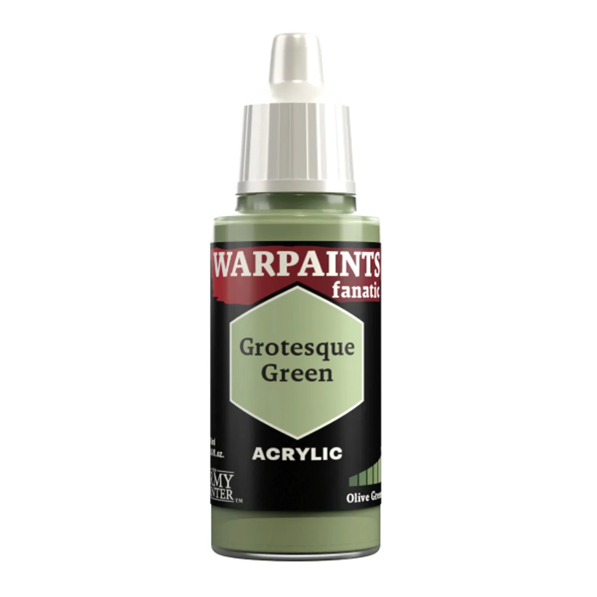 Army Painter Warpaints Fanatic: Acrylics - Grotesque Green - WP3072