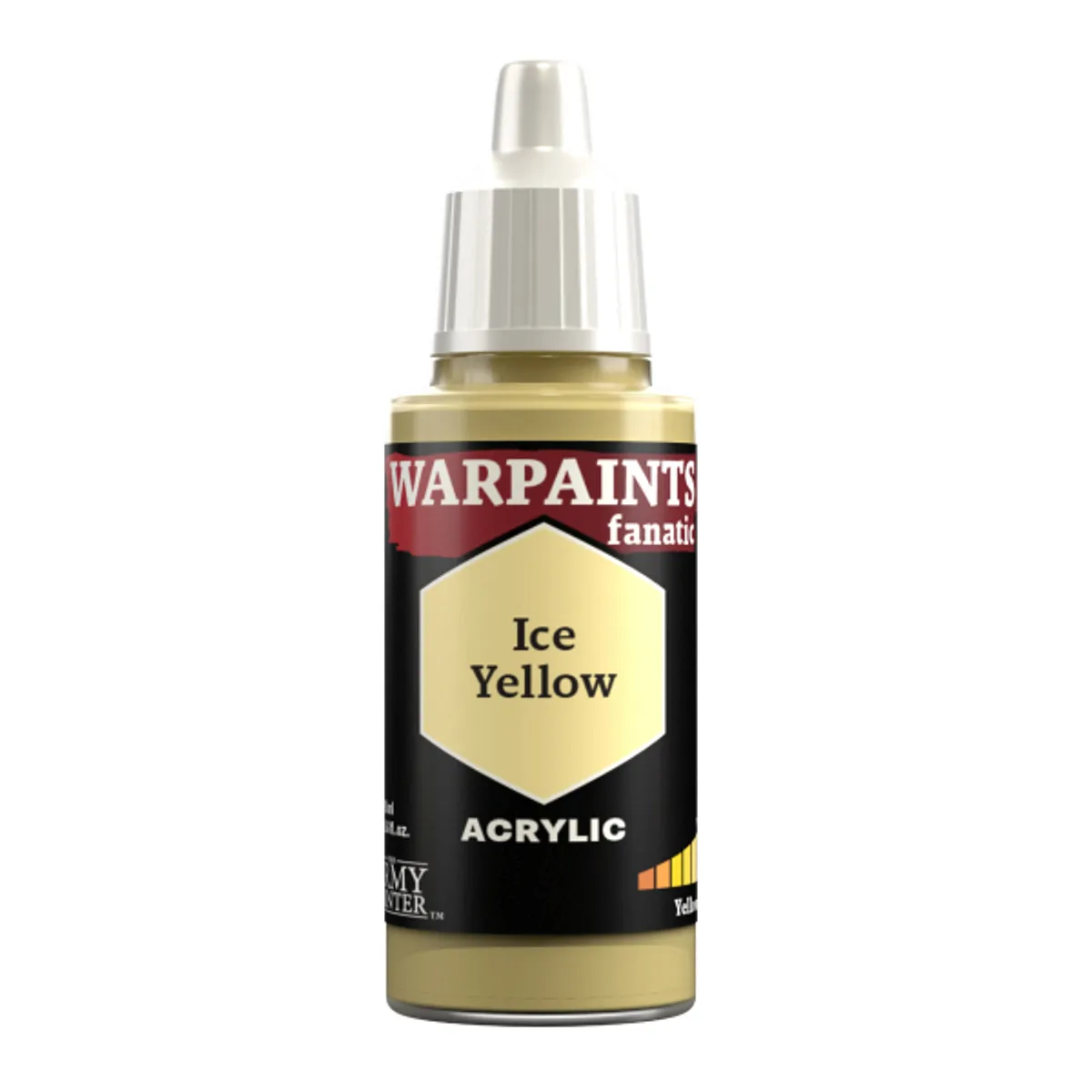 Army Painter Warpaints Fanatic: Acrylics - Ice Yellow - WP3096