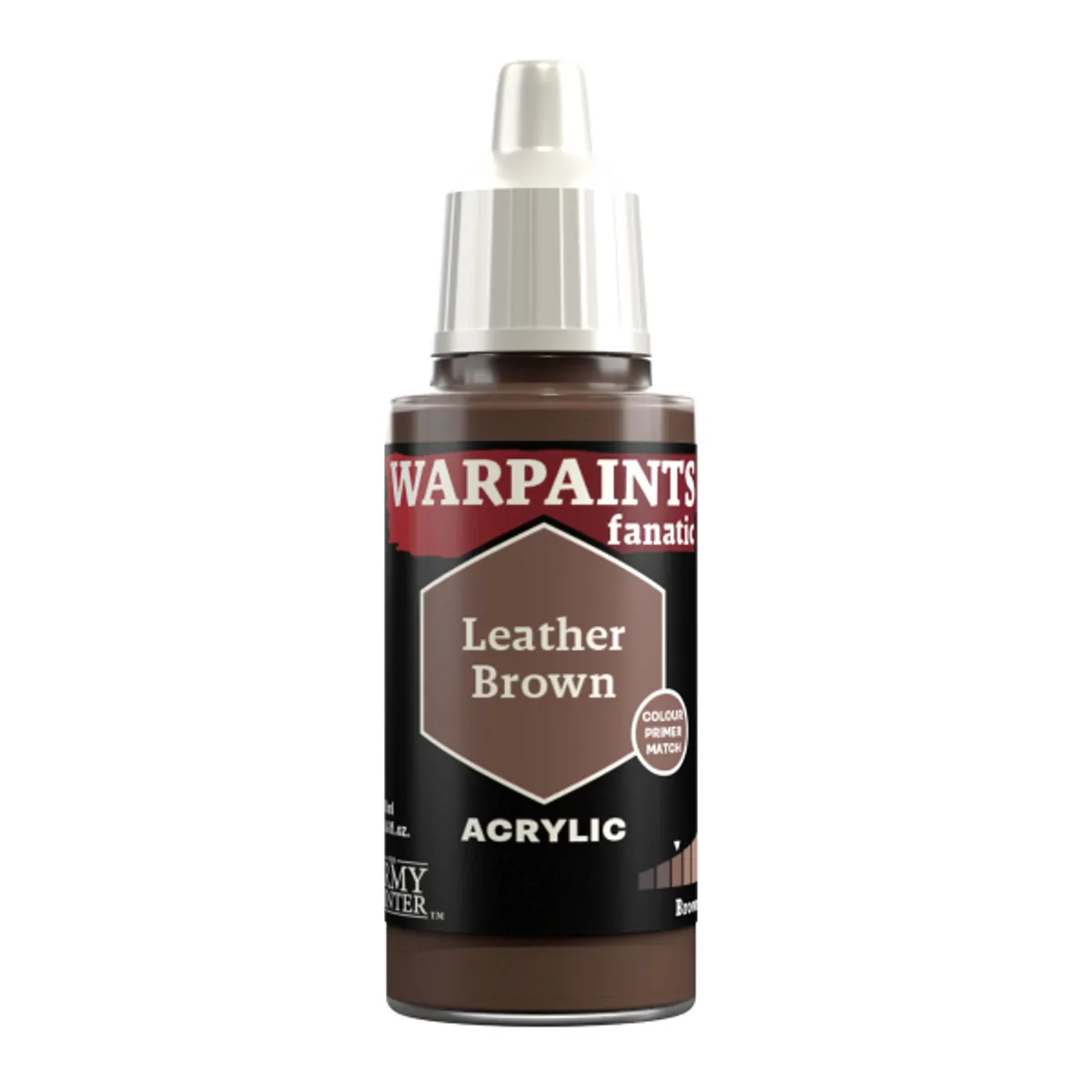 Army Painter Warpaints Fanatic: Acrylics - Leather Brown - WP3075