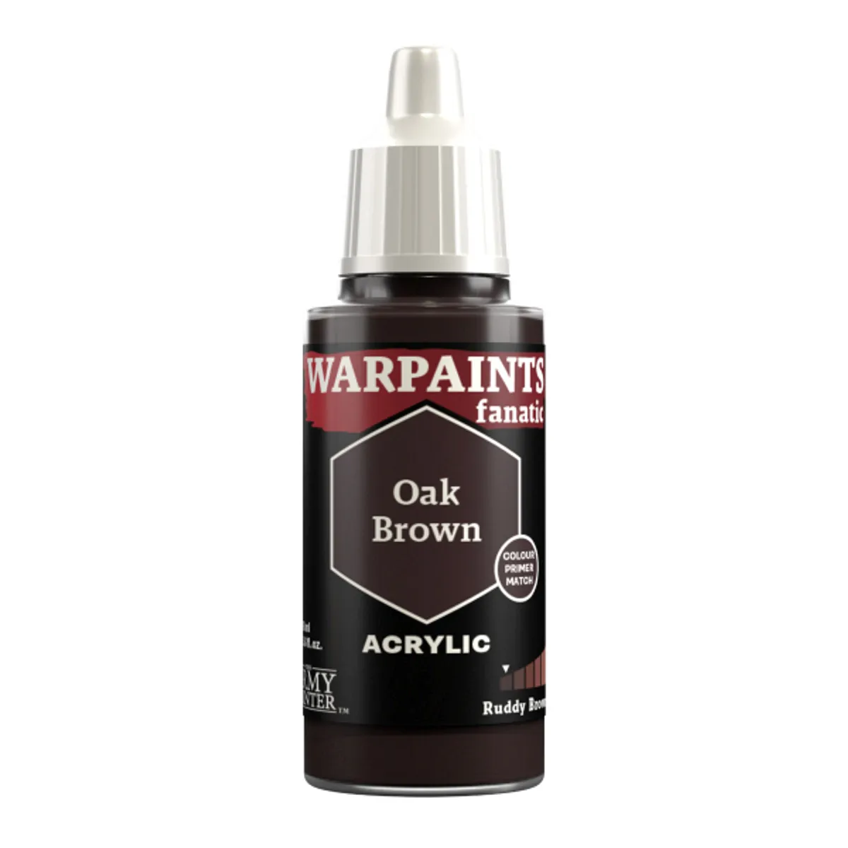 Army Painter Warpaints Fanatic: Acrylics - Oak Brown - WP3109