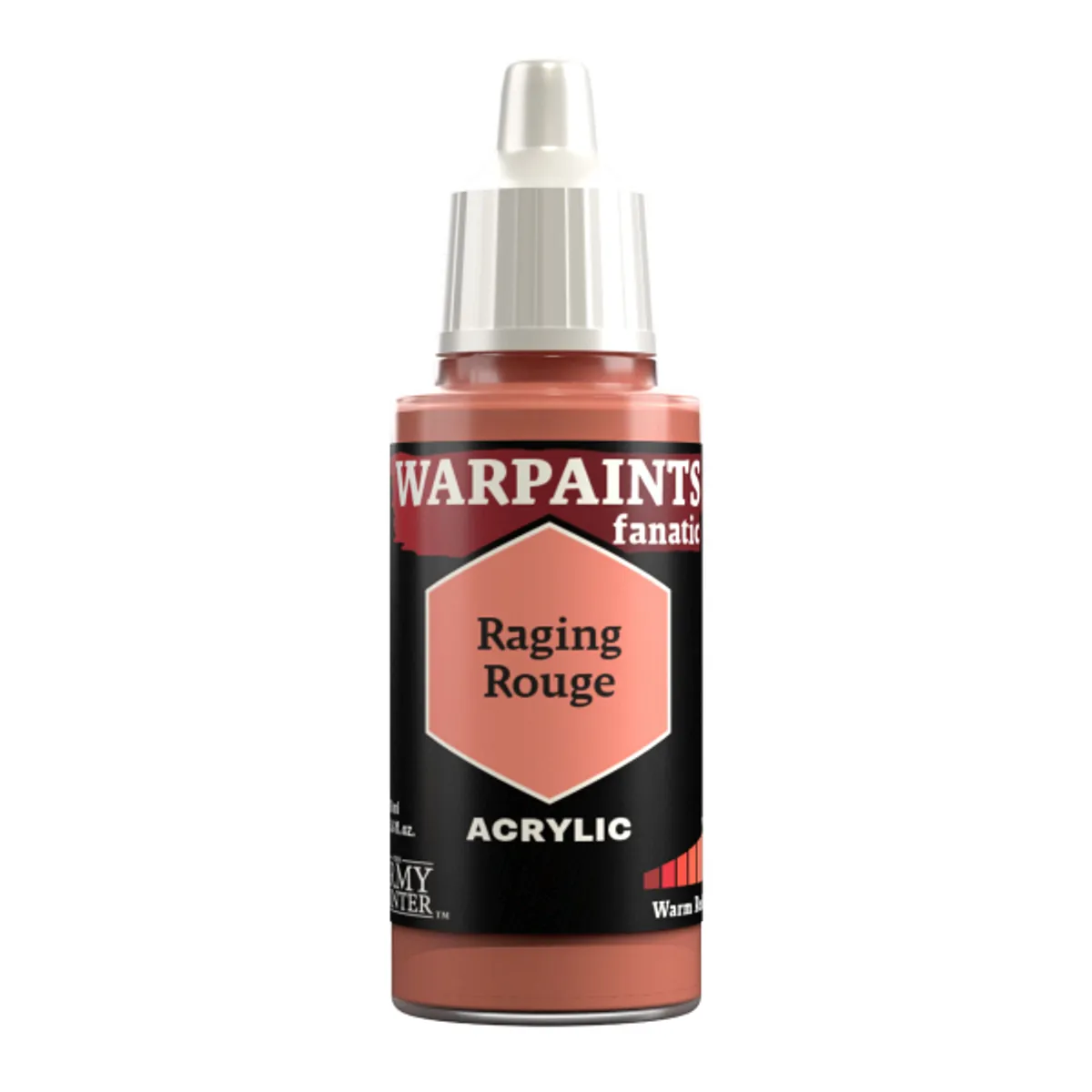 Army Painter Warpaints Fanatic: Acrylics - Raging Rouge - WP3108