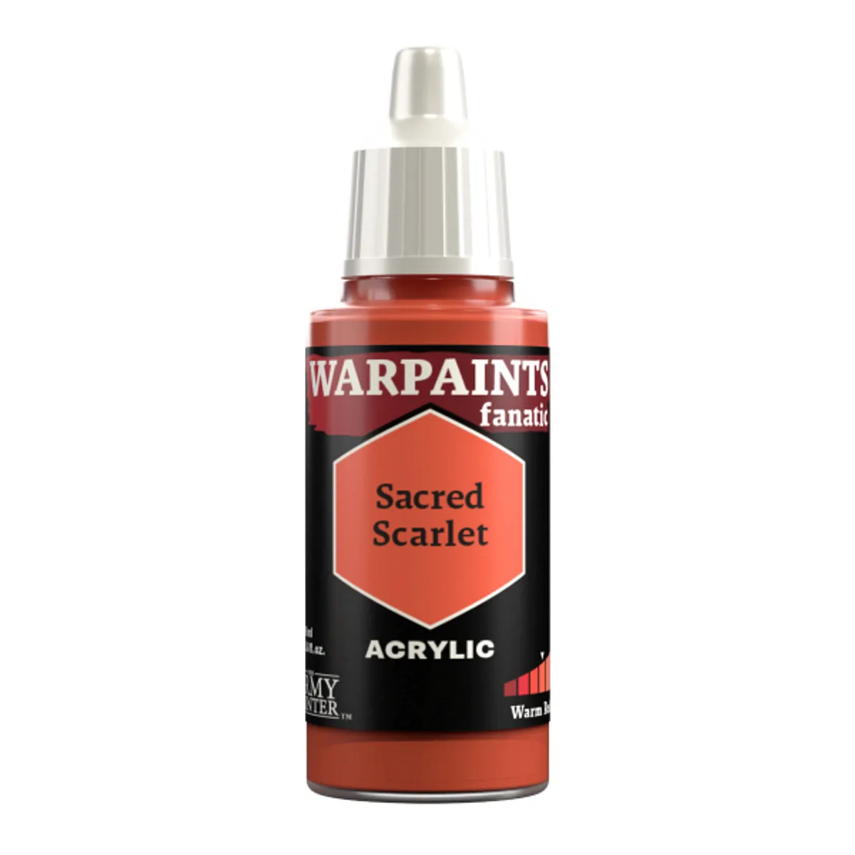 Army Painter Warpaints Fanatic: Acrylics - Sacred Scarlet - WP3106