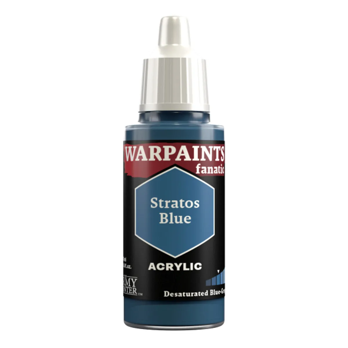 Army Painter Warpaints Fanatic: Acrylics - Stratos Blue - WP3015