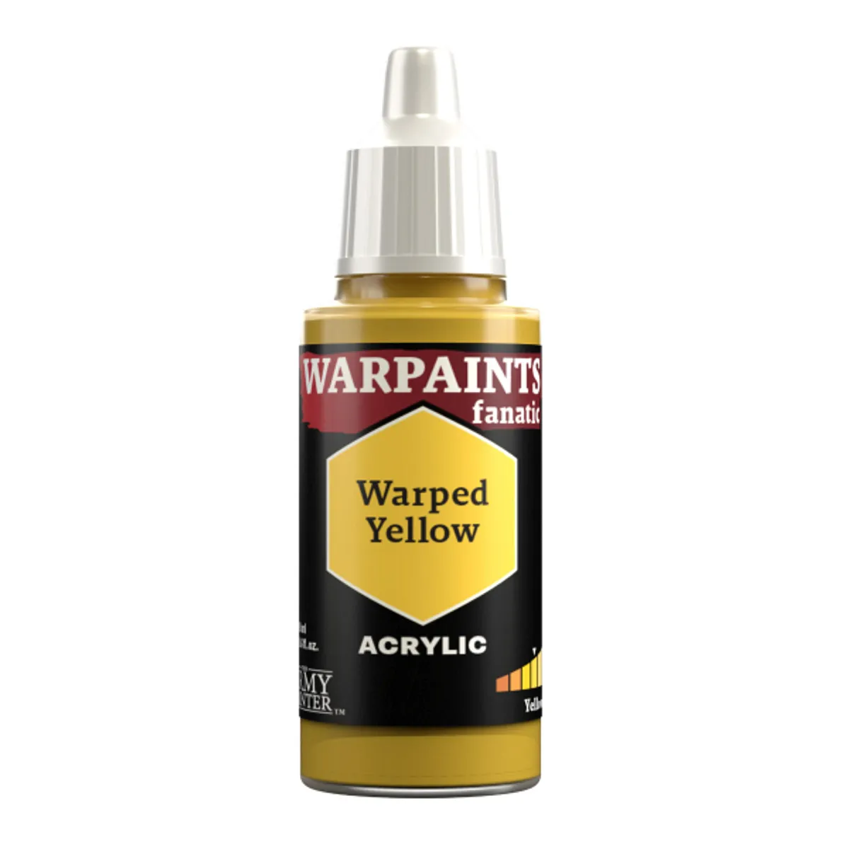 Army Painter Warpaints Fanatic: Acrylics - Warped Yellow - WP3094