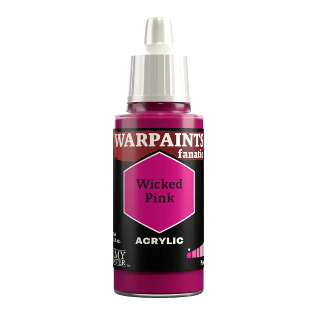 Army Painter Warpaints Fanatic: Acrylics - Wicked Pink - WP3121