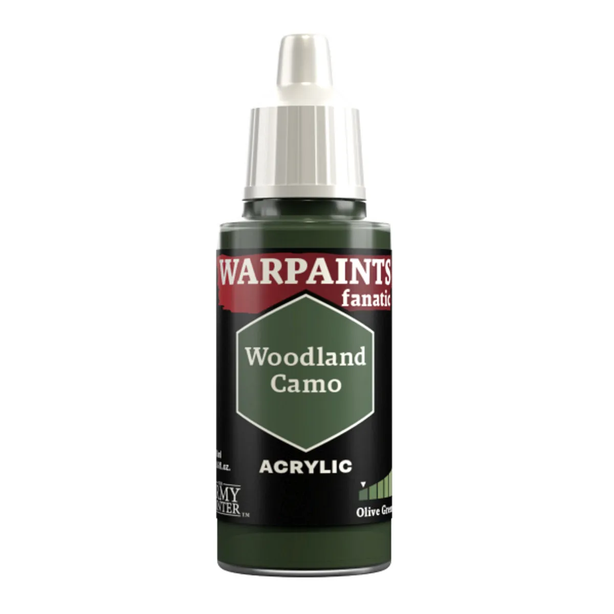 Army Painter Warpaints Fanatic: Acrylics - Woodland Camo - WP3067