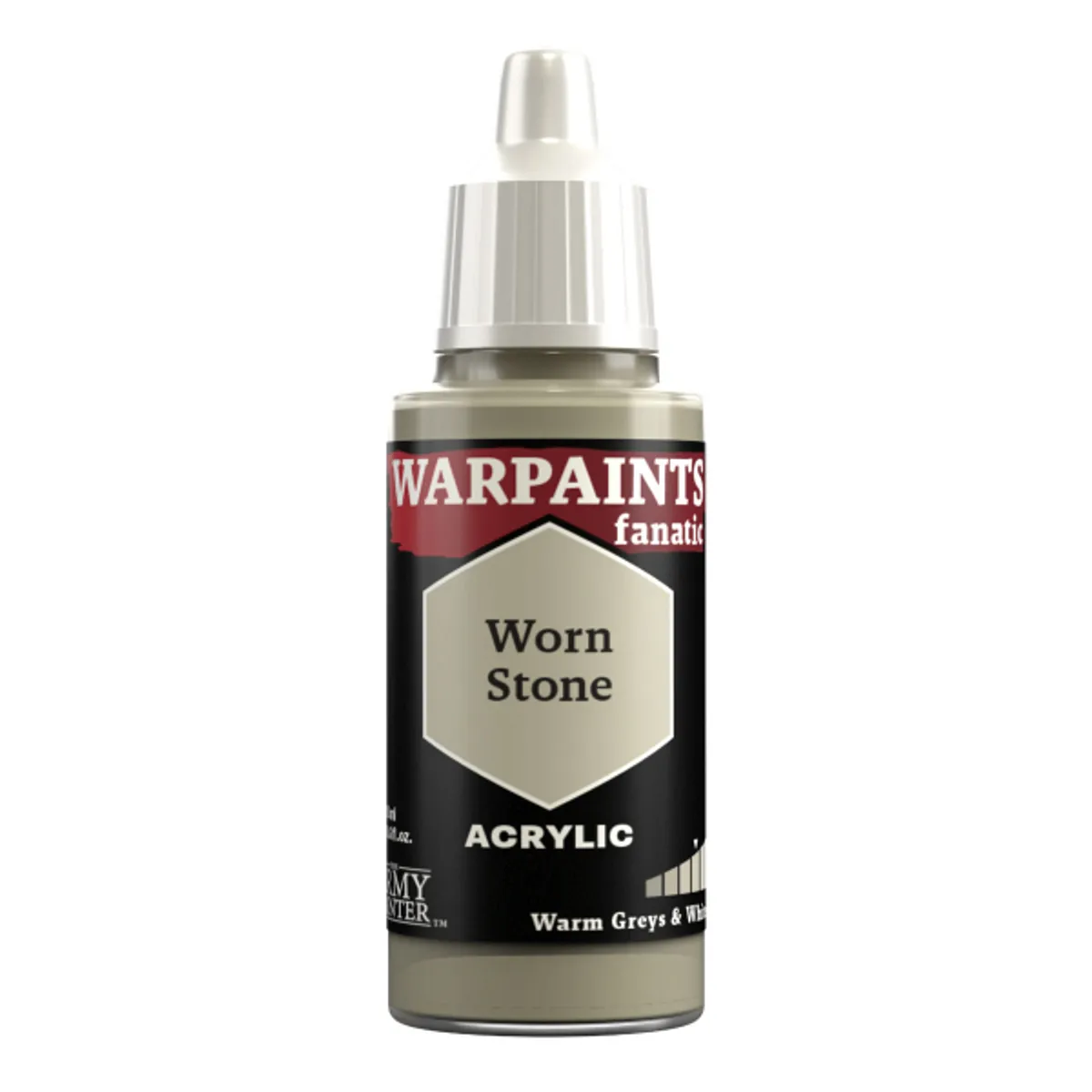 Army Painter Warpaints Fanatic: Acrylics - Worn Stone - WP3010