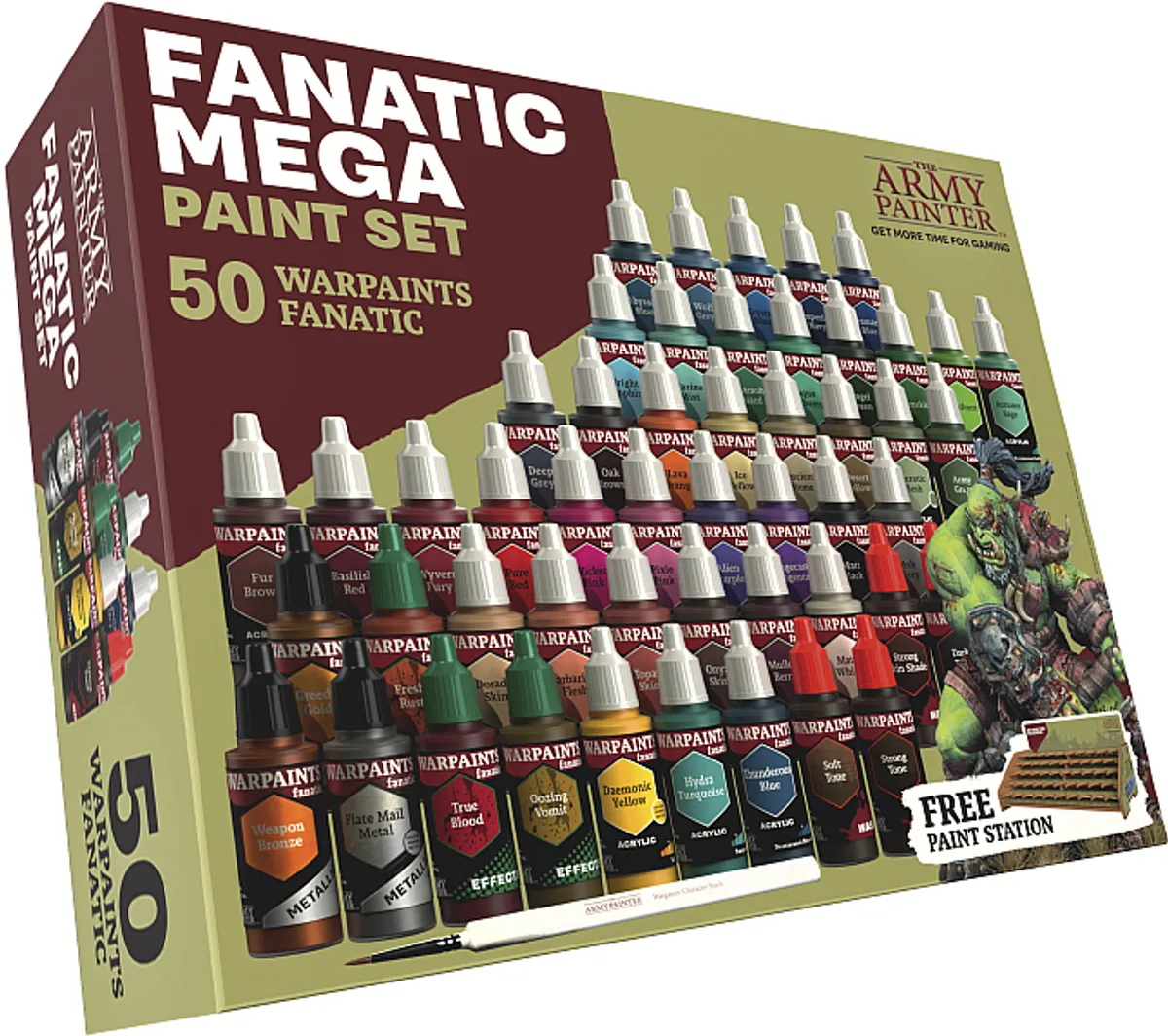 Army Painter - Warpaints Fanatic Mega Paint Set - WP8067