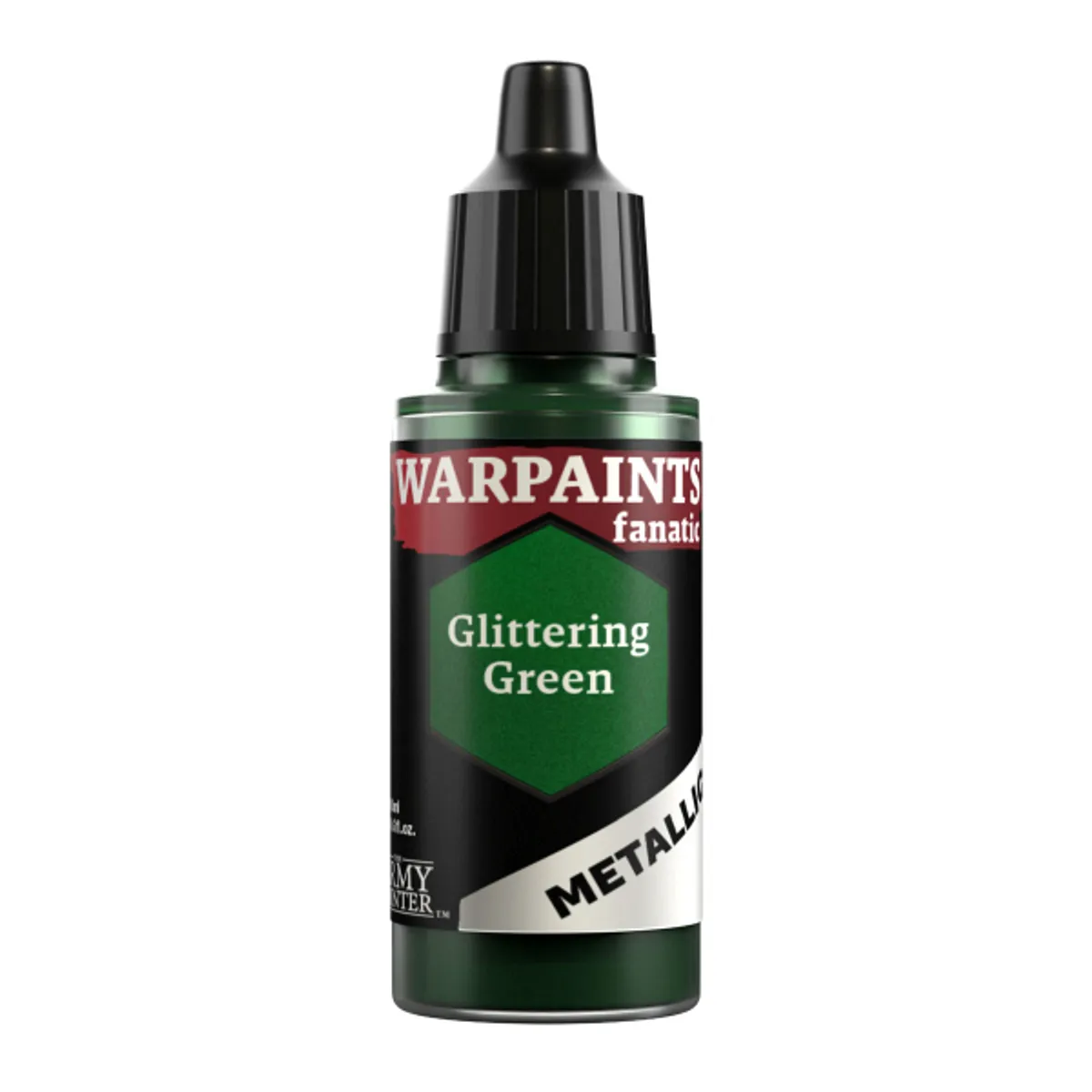 Army Painter Warpaints Fanatic: Metallics - Glittering Green - WP3197