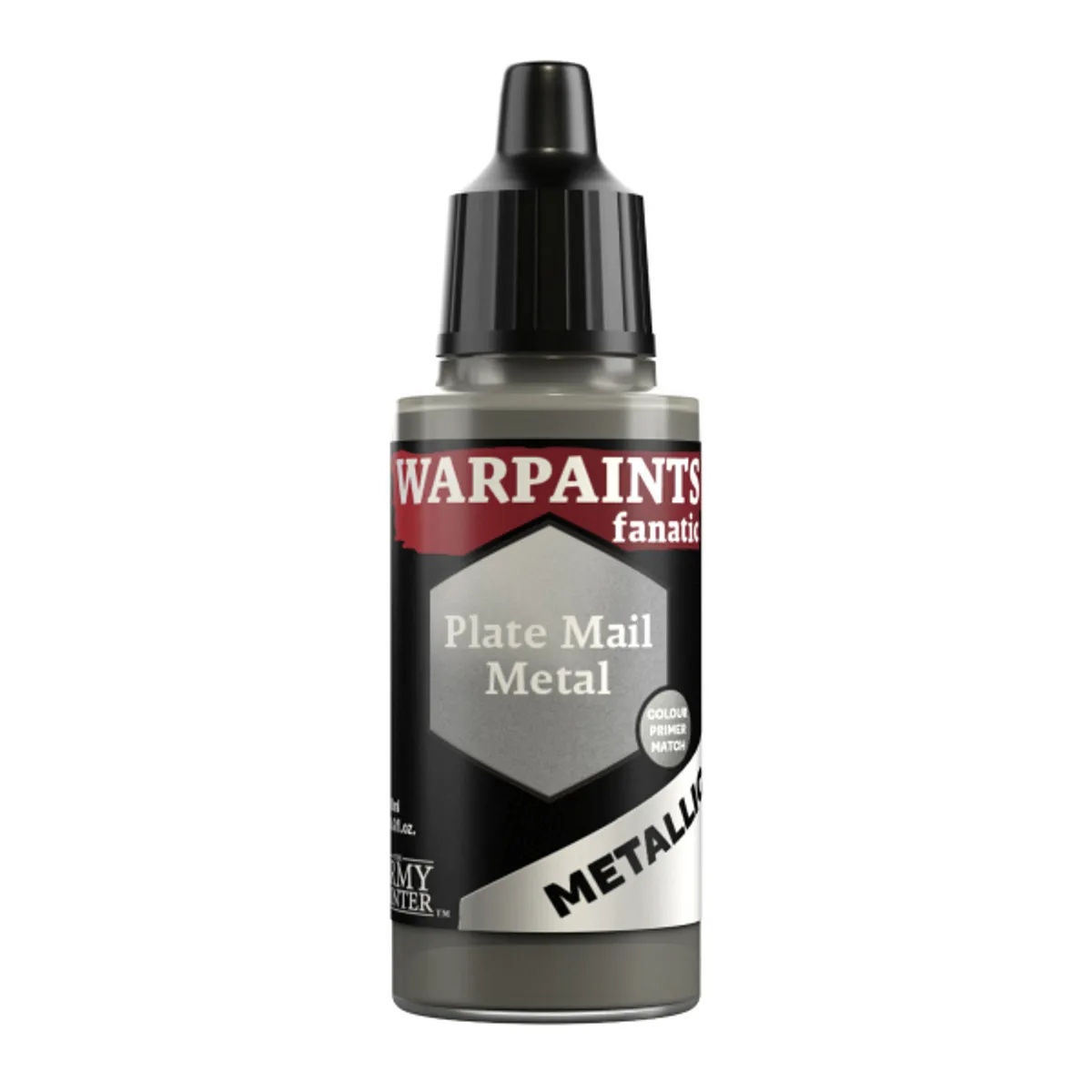 Army Painter Warpaints Fanatic: Metallics - Plate Mail Metal - WP3192