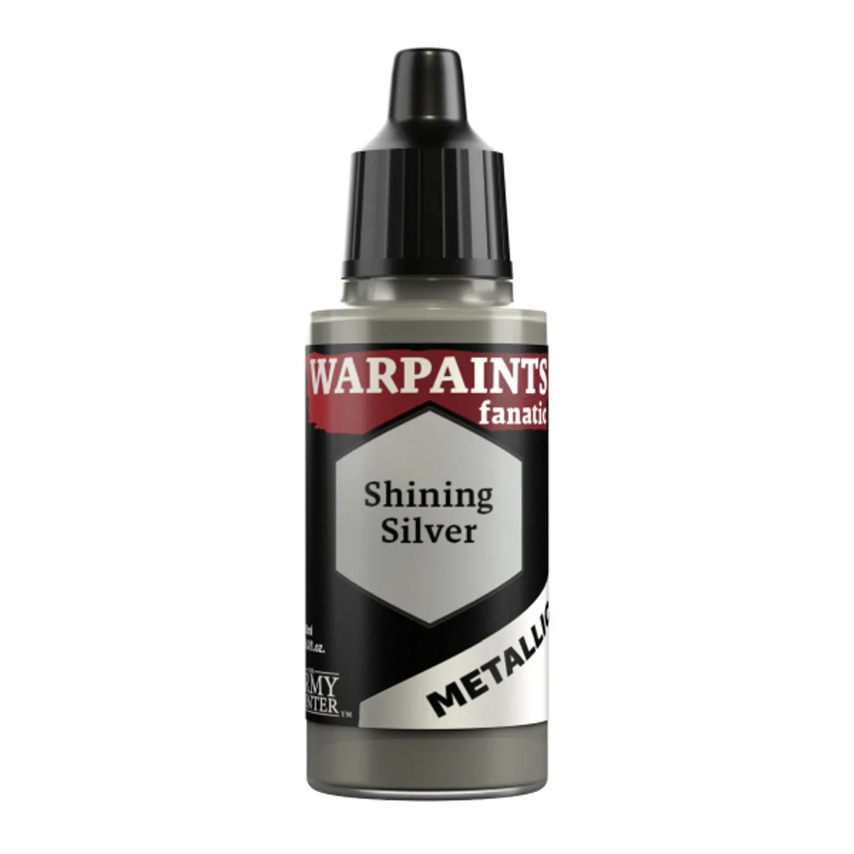 Army Painter Warpaints Fanatic: Metallics - Shining Silver - WP3191