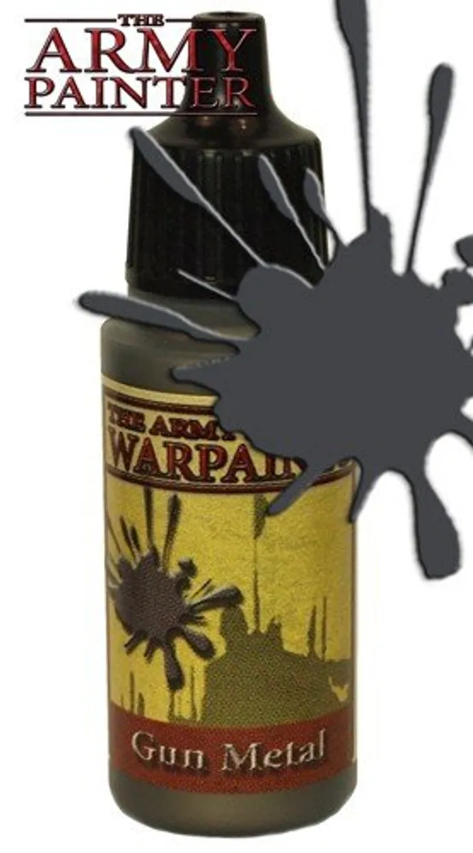 Army Painter Warpaints: Metallics - Gun Metal - WP1131