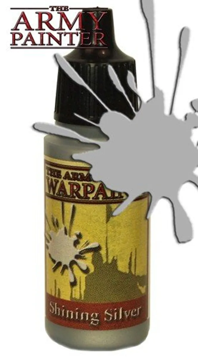 Army Painter Warpaints: Metallics - Shining Silver - WP1129