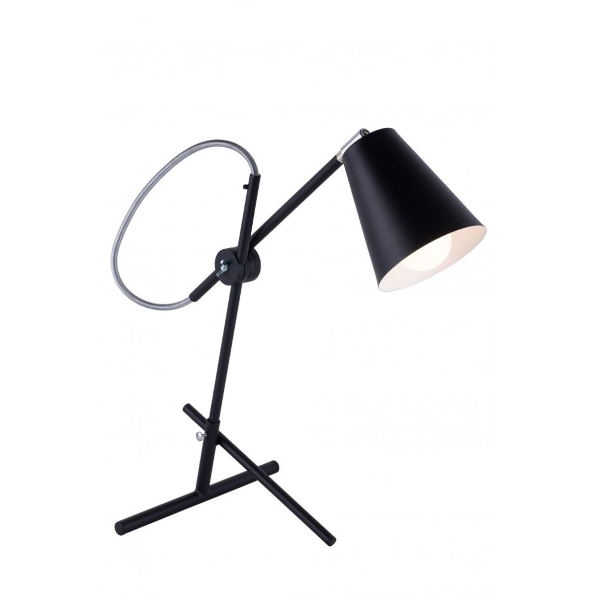 Arnold - Bordlampe i sort metal