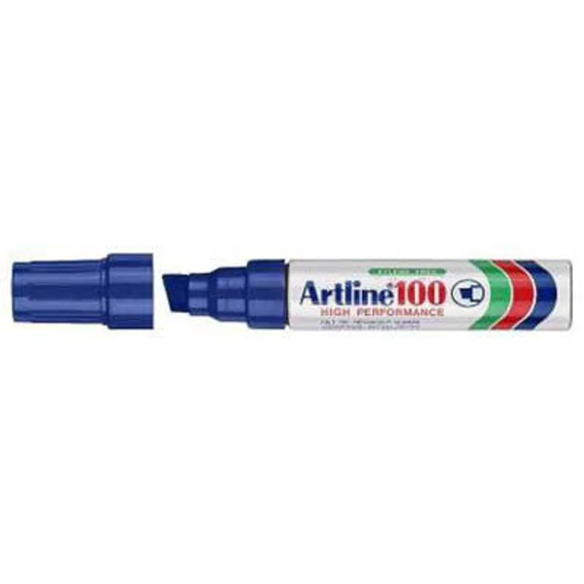 Artline 100 marker 12mm blå