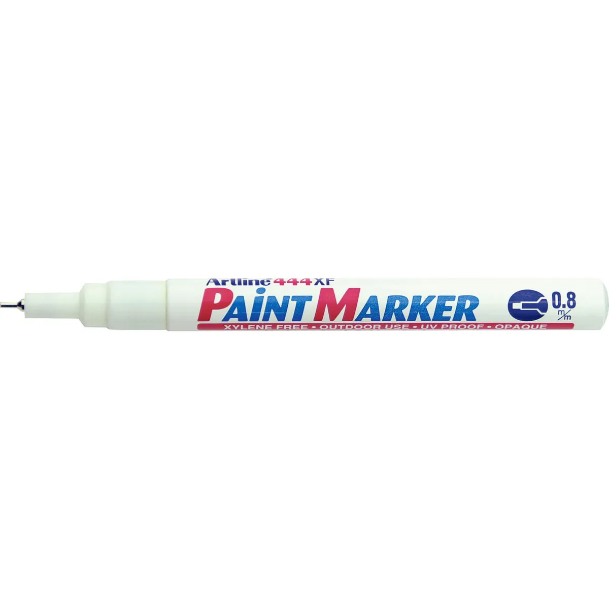 Artline 444XF paintmarker 0,8mm hvid