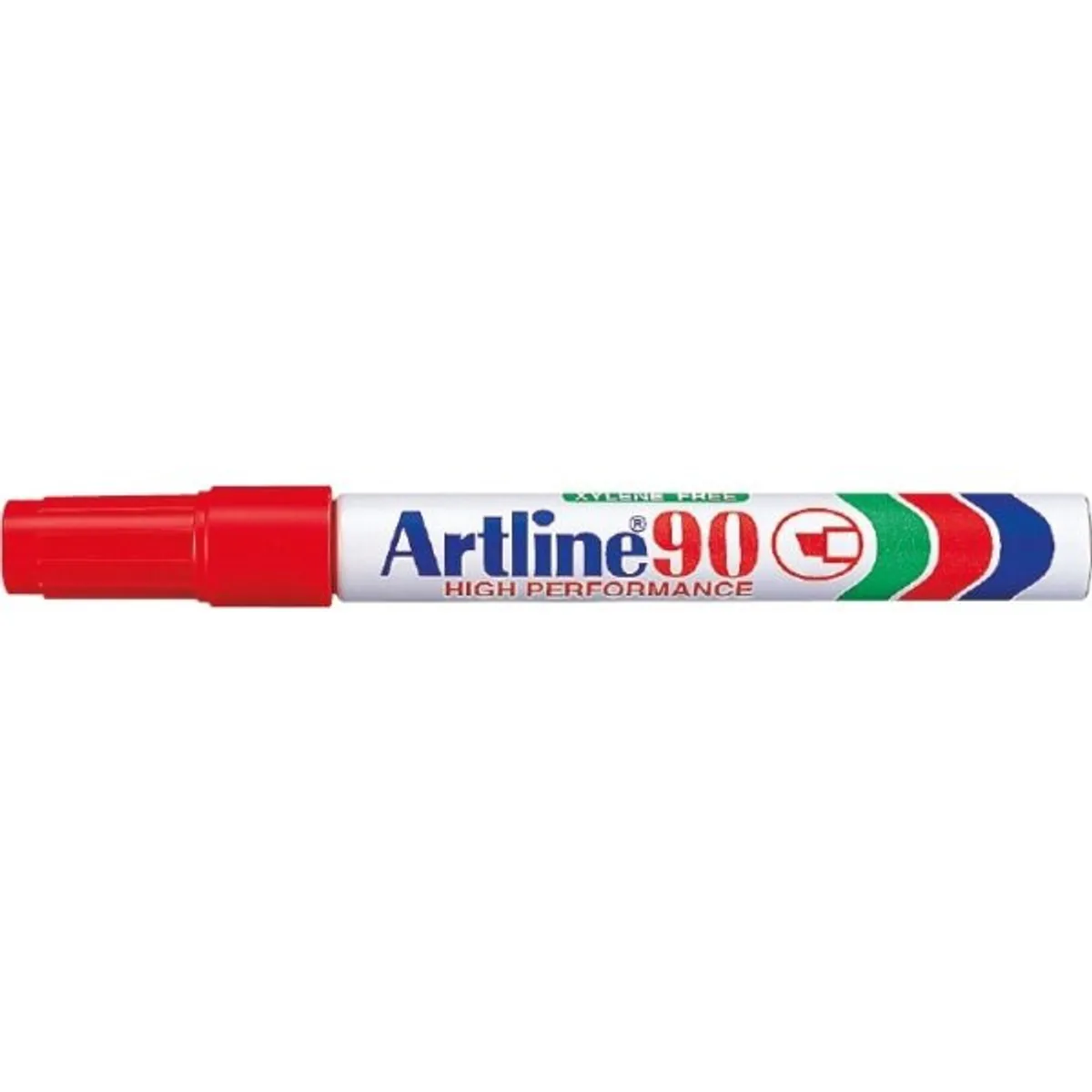 Artline 90 Permanent Marker - 2-5 mm, Rød