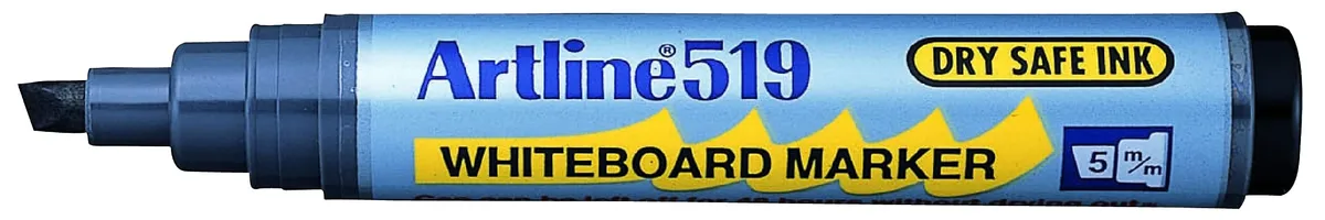 Artline sort witheboard marker 12 stk.