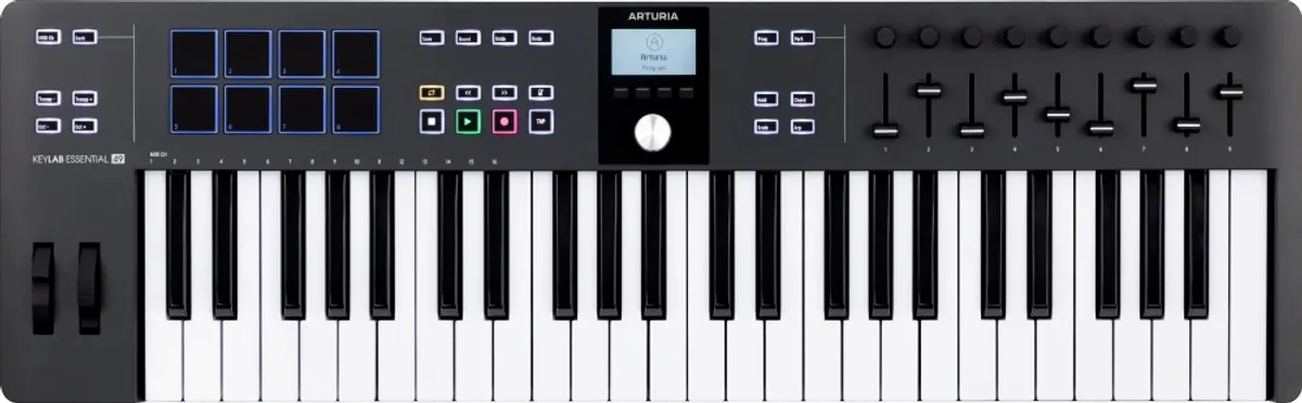 Arturia KeyLab Essential MK3-49 MIDI-Keyboard (Sort)