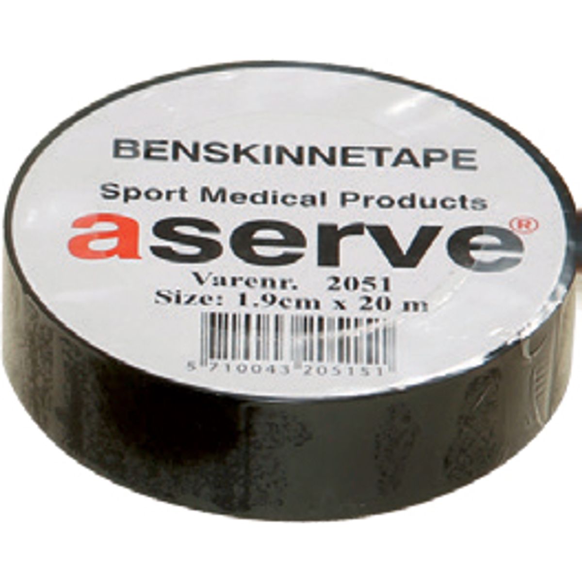 Aserve Benskinne Sportstape Sort