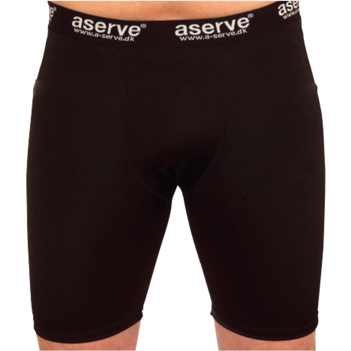 Aserve Kompressionsshorts Hvid - X-large