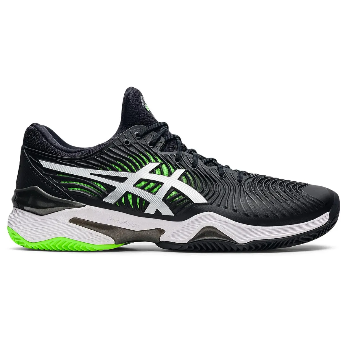 Asics Court FF 2 Clay Black/Green Gecko