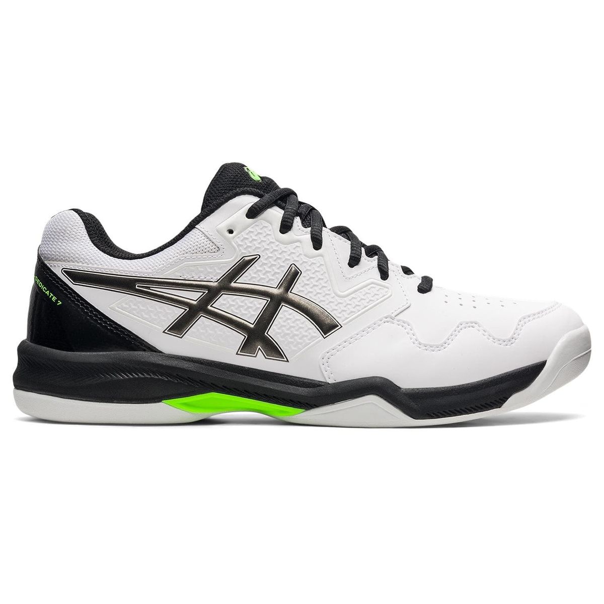 Asics Gel-Dedicate 7 White/Gunmetal