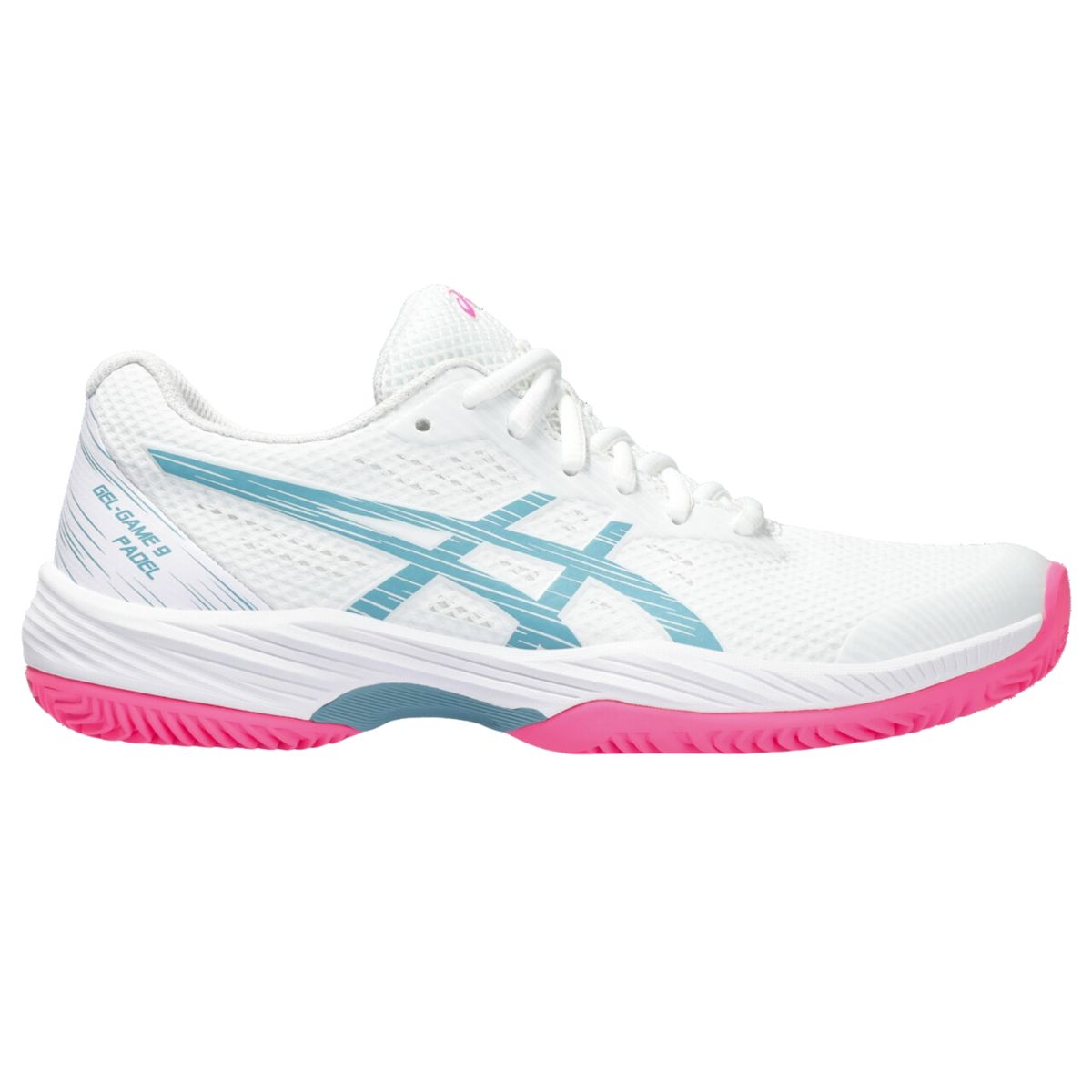 Asics Gel-Game 9 Padel Women White/Gris Blue