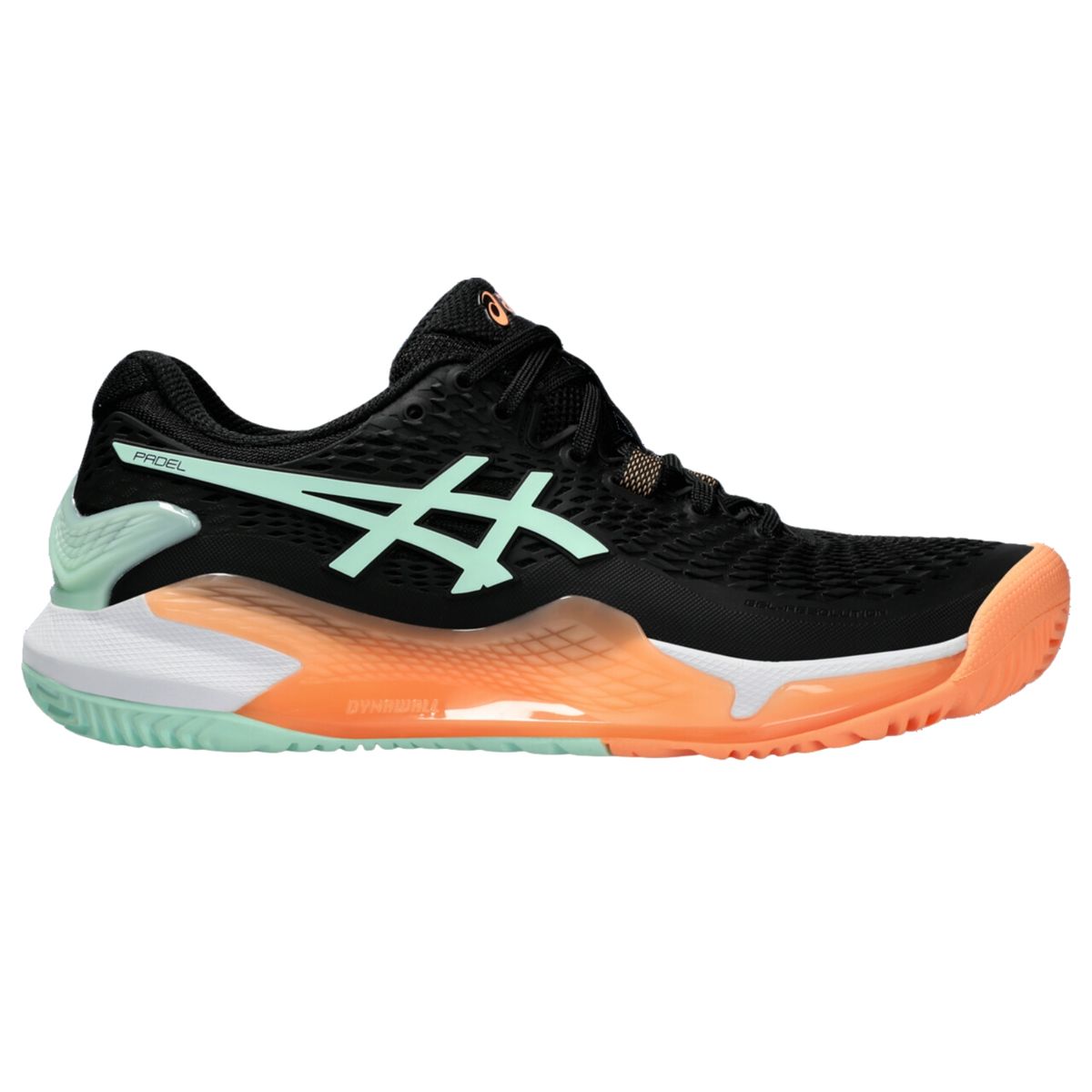 Asics Gel-Resolution 9 Padel Women Black/Mint Tint