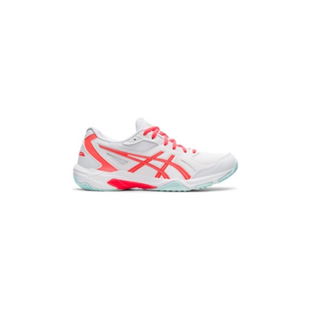 Asics Gel-Rocket 10 Dame White/Sunrise Red