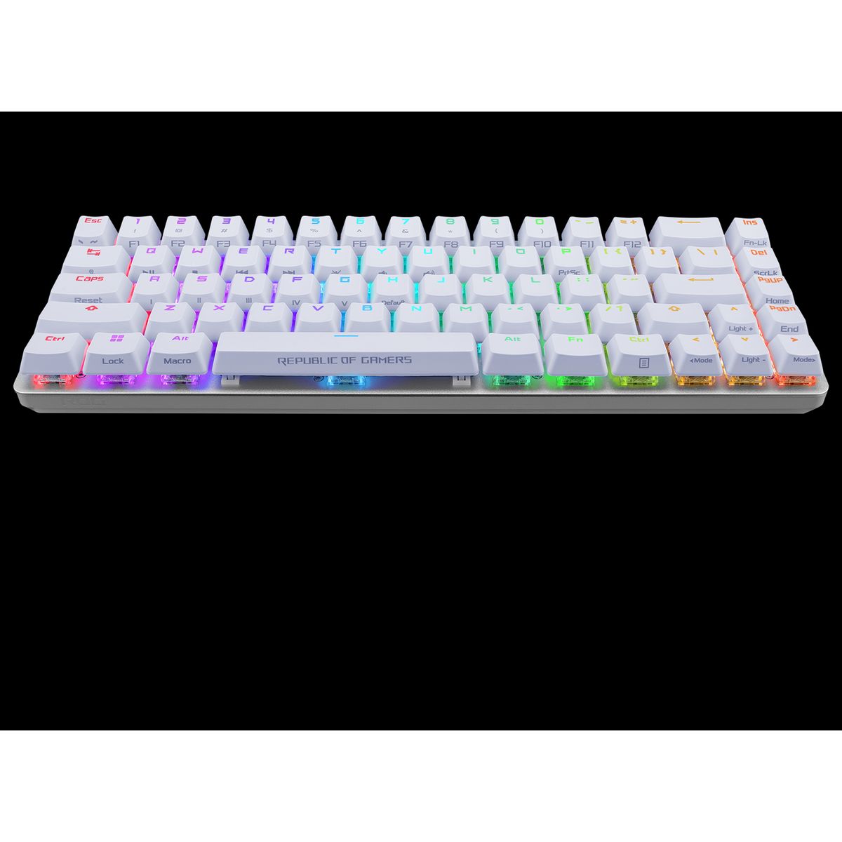 ASUS ROG FALCHION ACE 65% White RGB Compact USB-C Gaming NXRD Mechanical Keyboard PBT Keycaps