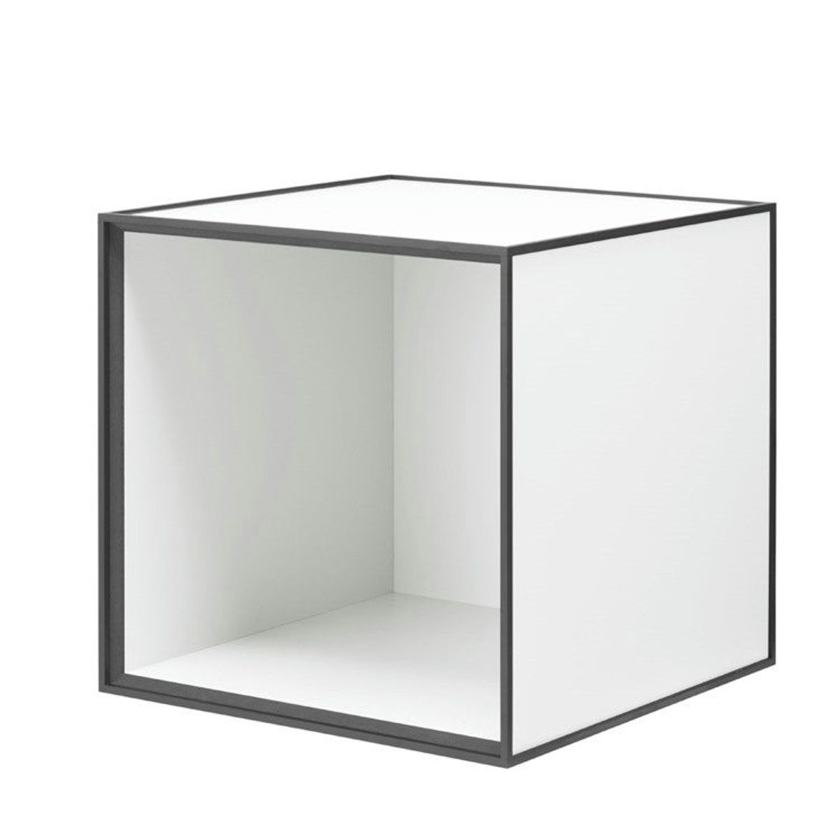 Audo Frame Reol White 35x35x35 cm